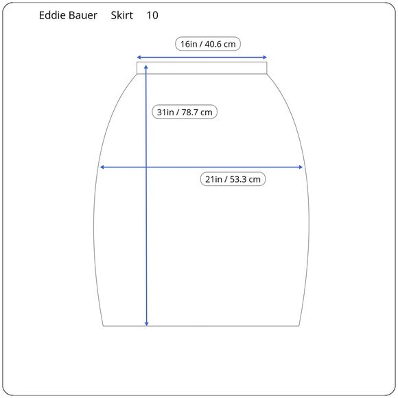 Eddie Bauer Corduroy Skirt Womens 10 Floral Boho Indie Cottagecore Goblincore - Picture 10 of 10